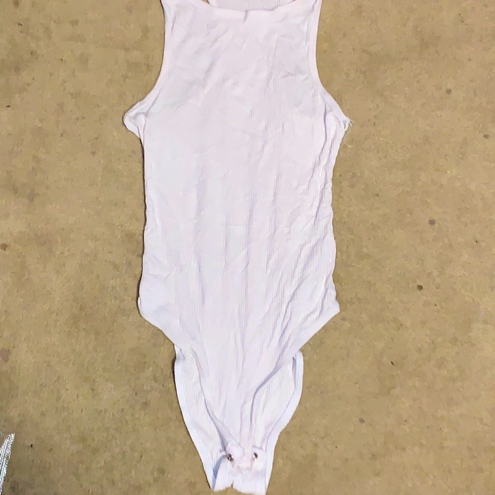 White Tank Top Bodysuit , Size Medium & from Almost Famous